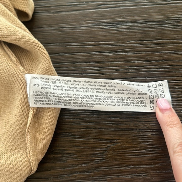 Zara ribbed crop top - Picture 4 of 4